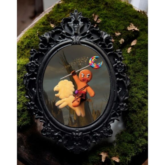 Shrek Gingerbread Cookie Funny Keepsake Ornament Humorous Christmas - Picture 1 of 1